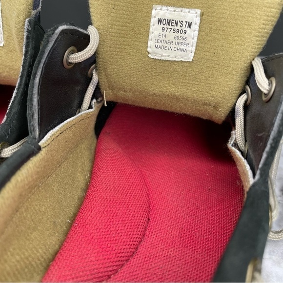 Sperry Black and Animal Print Top-Sider Boat Shoes - Picture 10 of 10